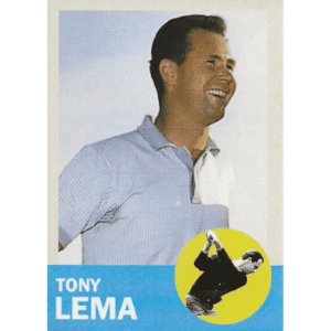 Tony Lema Trading Card Front