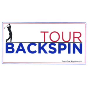 Tour Backspin Bumper Sticker