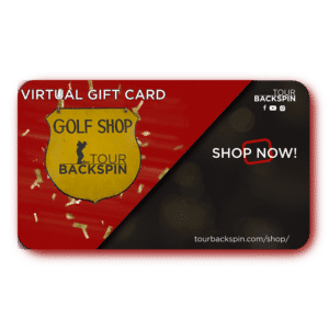 A picture of the Tour Backspin Golf Shop virtual gift card