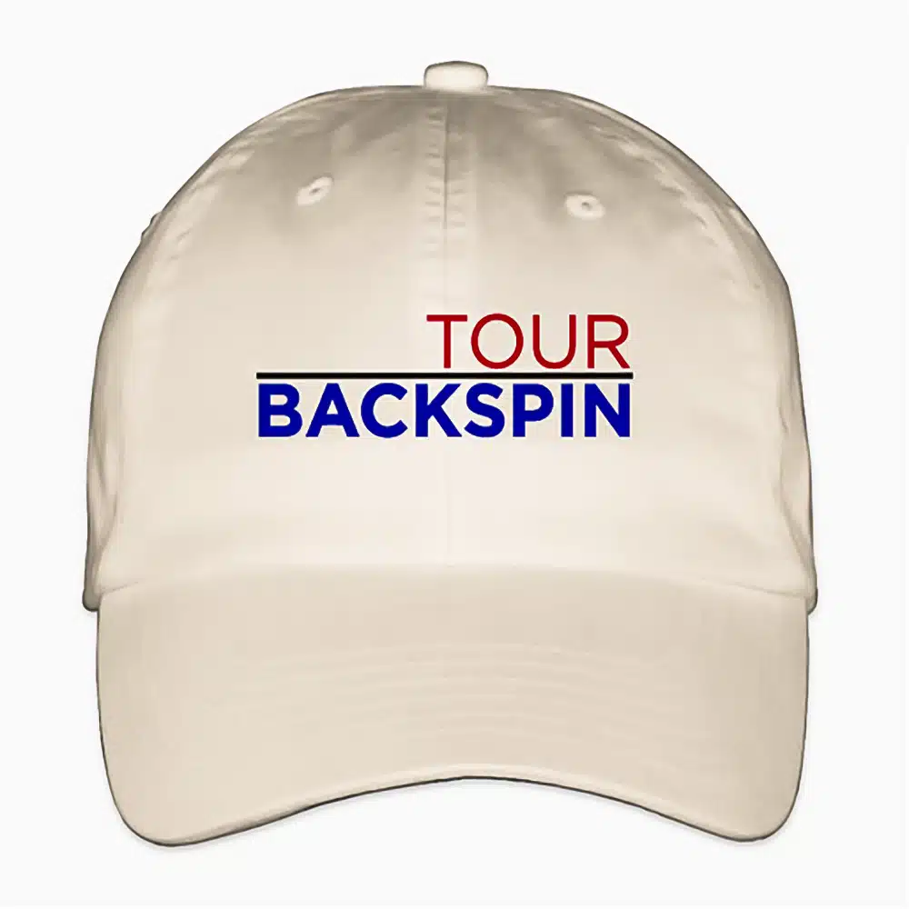 A picture of the Tour Backspin bio-washed dad hat